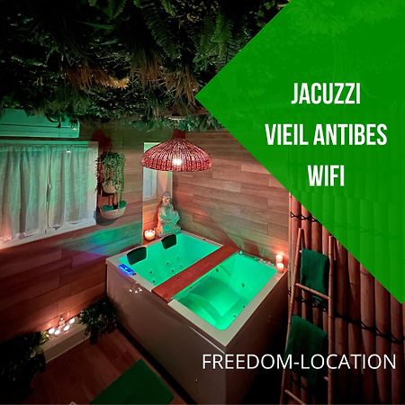 Le Balneo Jacuzzi Vieil Antibes Safranier Apartment Bagian luar foto