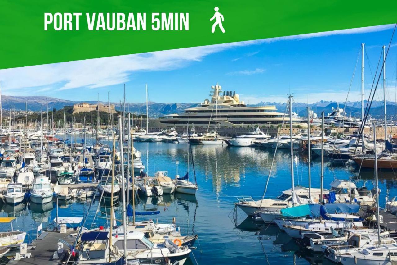 Le Balneo Jacuzzi Vieil Antibes Safranier Apartment Bagian luar foto